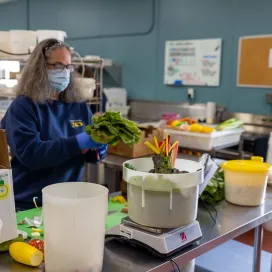 Did you know? Here at the North Carolina Zoo we have a dedicated Commissary and Nutrition team! 🦁
Before the Zoo opens each morning, the Commissary team is already hard at work preparing hundreds of meals for animals across the Zoo. 🍽️
The Commissary and Nutrition team plays a vital role in animal care, handling everything from insects and frozen rodents to fish, meat, and blood deliveries for vampire bats. They ensure animals throughout the Zoo receive proper nutrition every day! 🌿
A typical morning starts early! Diets for gorillas and baboons are delivered shortly after 7 a.m., followed by hours of preparing meals for species across the Zoo. By mid-morning, staff are loading vehicles and delivering diets throughout the Park before returning to clean, restock, compost, recycle, and tackle special projects. ♻️
Behind the scenes, the team manages a significant amount of inventory and logistics, coordinating shipments of produce, crickets, frozen rodents, hay and more! 🥕 🍖 🐟 🥬
The next time you see an animal enjoying a meal, remember the dedicated team behind the scenes who helped make it happen! Their work may not always be visible to guests, but it impacts nearly every animal at the Zoo every single day! A big thank you to the Commissary and Nutrition team for all they do to keep the animals at the Zoo healthy and thriving! 🐾 💕