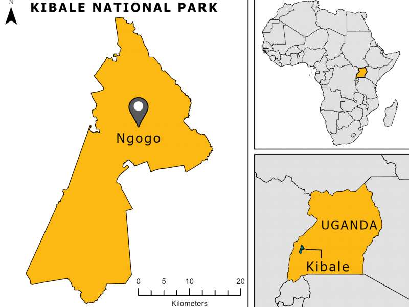 Kibale Map
